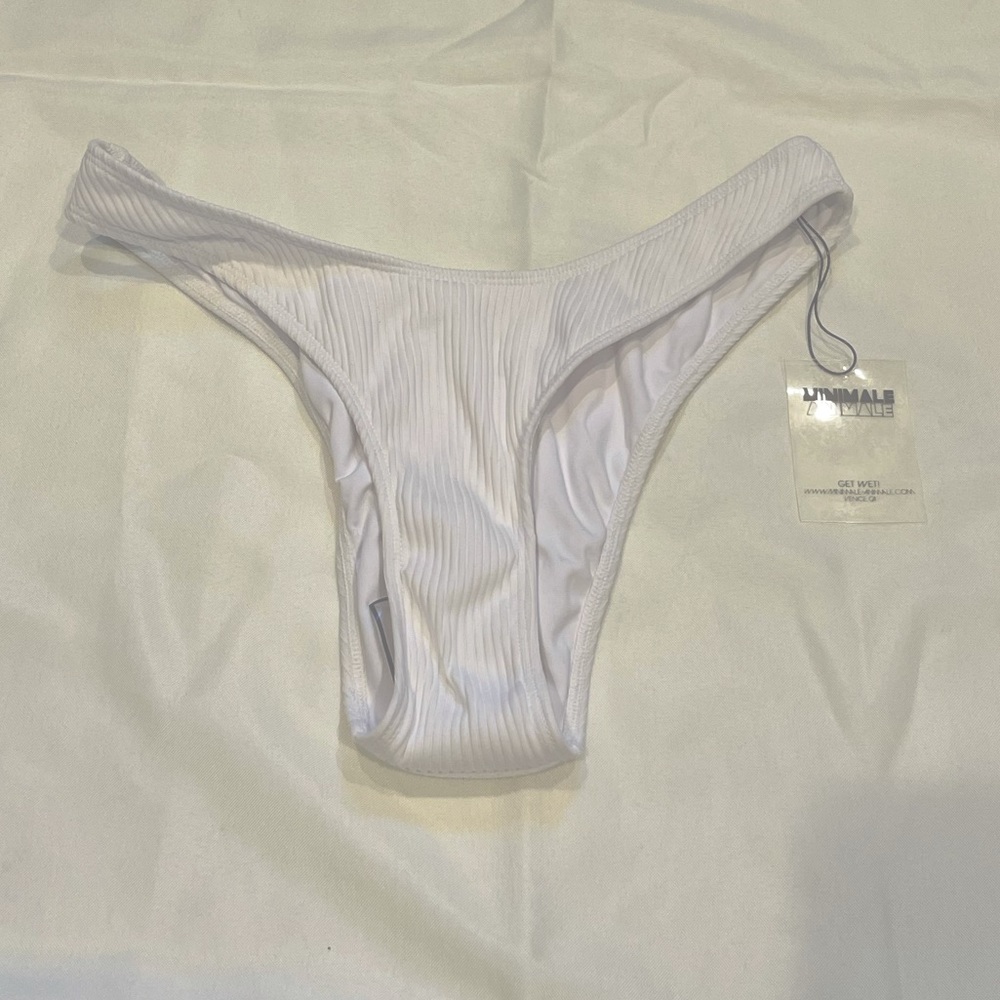 MINIMALE ANIMALE RIBBED BIKINI BOTTOM